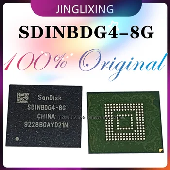 1pcs/lot חדש מקורי SDINBDG4-8G BGA153 EMMC זיכרון פלאש IC שבבים עם ביצים SDINBDG4 8G במלאי