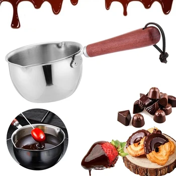 150ML/300ML שוקולד נמס בסיר חמאה מילט להמיס גבינה ממתקים טינג קערה DIY בצק לאפות קינוח מטבח כלי בישול
