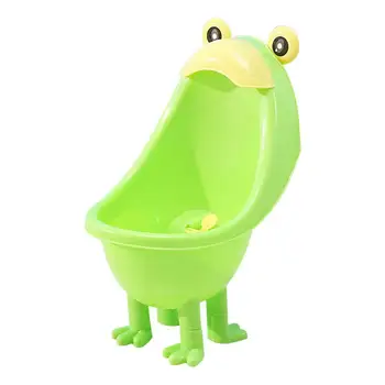 צפרדע חמודה הכשרה בסיר המשתנה מצחיק מכוון מטרה טחנת הרוח ילד מצויר המשתנה בסיר מושב 13.7x9x8.2in כיף צפרדע עומד בסיר