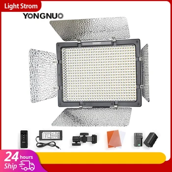 YONGNUO YN600L YN600 אור LED וידאו פנל מתכוונן עם טמפרטורת צבע 3200K-5500K צילומי סטודיו תאורה