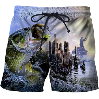 2021 חדש 3d דג יבש מהירה קיץ Mens Siwmwear Mens החוף לוח מכנסיים קצרים תחתונים לגברים בגד ים לשחות מכנסיים קצרים החוף ללבוש חולצות