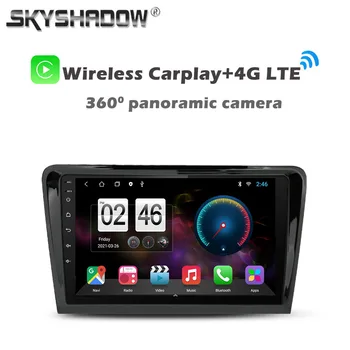 360 מעלות-פנורמי, מצלמה Carplay 6GB+128GB אנדרואיד 11.0 נגן DVD לרכב GPS WIFI Bluetooth RDS רדיו עבור פולקסווגן בורה 2012 2013 2014 2015
