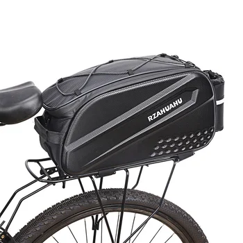 רכיבה על אופניים, ציוד לאופניים מושב אחורי תיק 10L רב תכליתי אוכף תיק תיק כתף תיק מחשב חומר עמיד למים אופני כביש