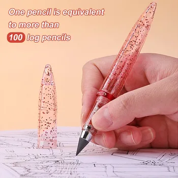 ללא הגבלה כותב נצח העיפרון לא עט דיו קסם עפרונות על אמנות סקיצה כתיבה ציור כתיבה ילדים, מתנות וציוד לבית הספר