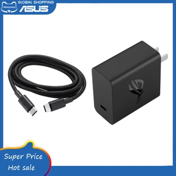 Asus מקורי 20V 3.25 A 65W לנו תקע טעינה מהירה מטען הראש & USB-C כבלים רוג ' טלפון 6 / 6 Pro
