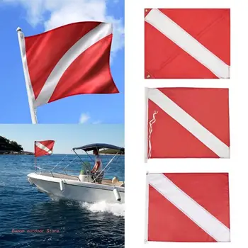 צוללים למטה דגלים צלילה, סירות, דגלים עבור שנורקלינג Spearfishing Freediving