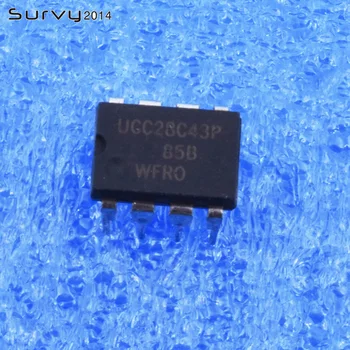 5pcs 100% מקורי חדש UCC28C43P UCC28C43 לטבול DIP8 אלקטרוניקה DIY