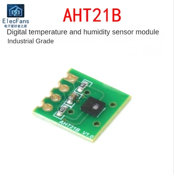 AHT21B דיגיטלית של טמפרטורה ולחות חיישן מודול לוח I2C יש תקשורת מהירה תגובה חזקה נגד התערבות